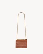 YSL SUNSET small in crocodile embossed leather - Image 5